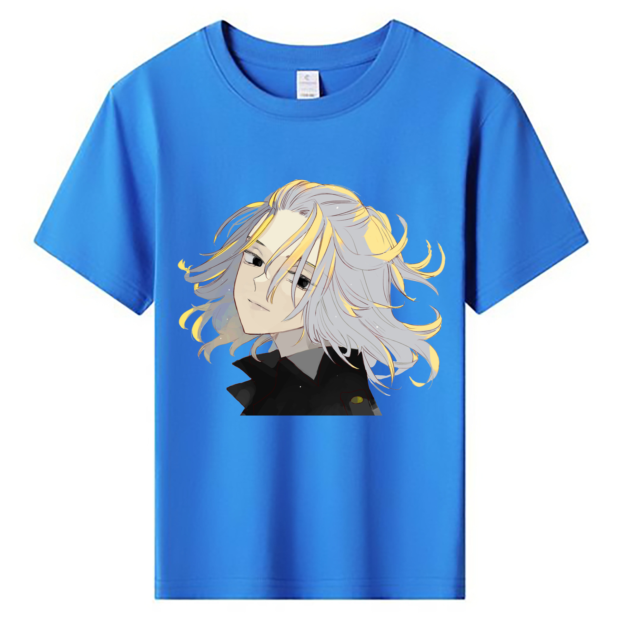 （画像用） 東京リベンジャーズ Tokyo Revengers 綿100％キッズTシャツ（フロントプリント）
